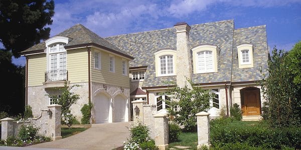 Image result for house with Built Up Roofing