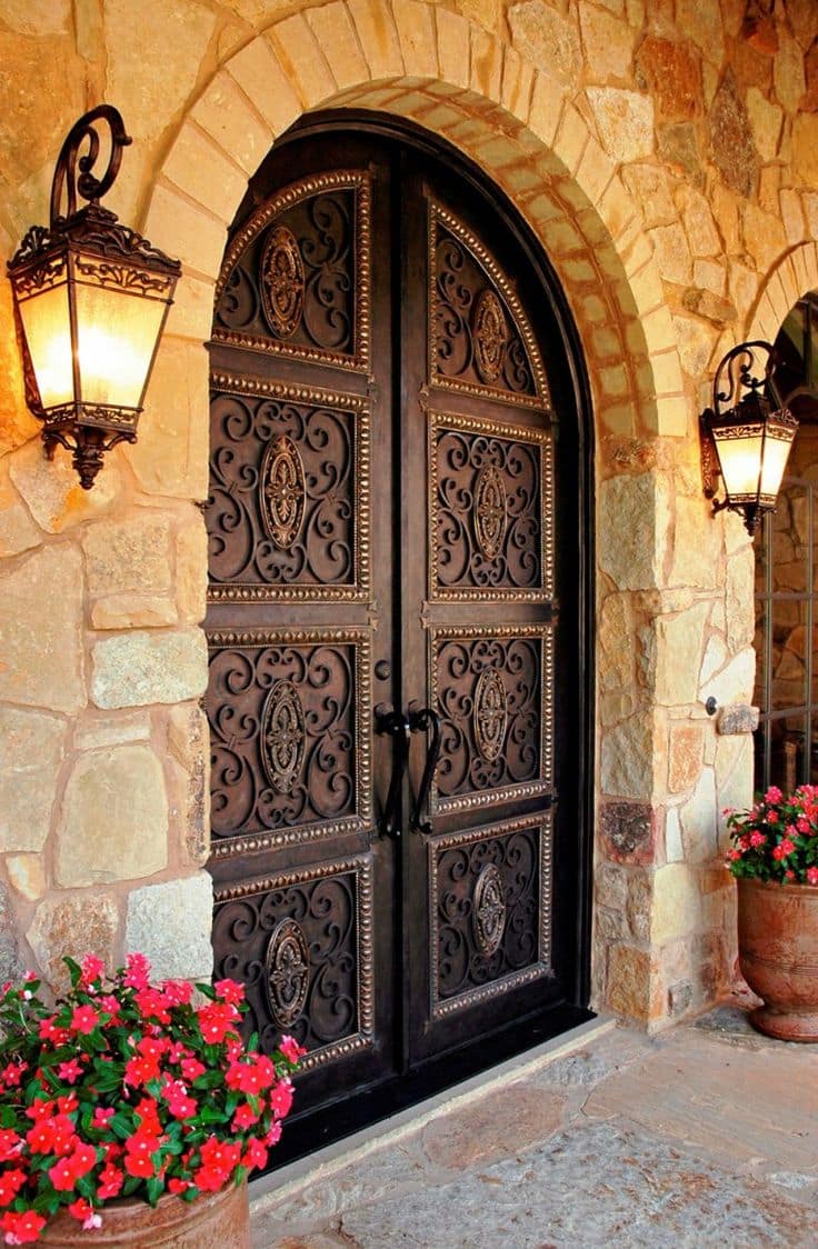 Spanish-Inspired Iron Gate Design