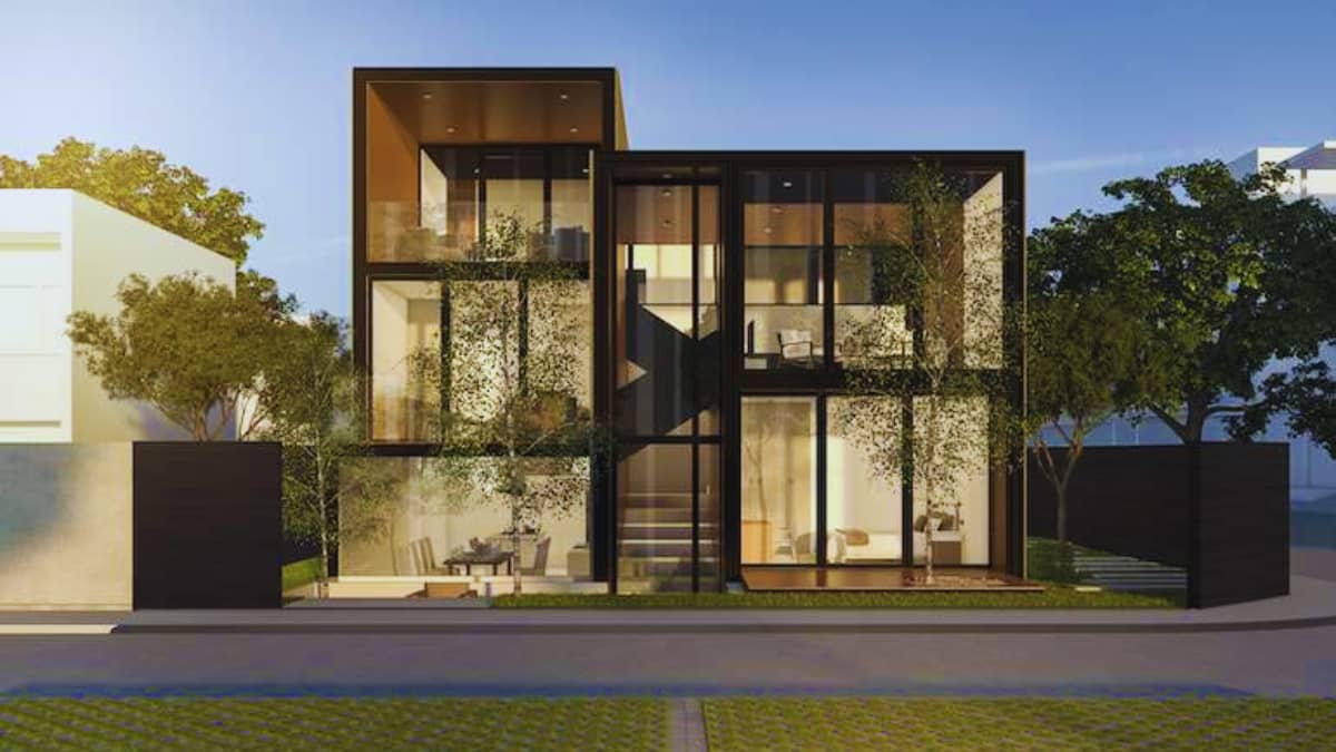 Ultra Modern House Front Elevation Design
